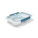 Prep & Go 4.1-Cup Divided Container - Ocean Blue