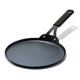Obsidian Carbon Steel 10-Inch Crêpe Pan with Silicone Sleeve