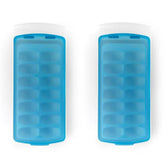 No-Spill Ice Cube Tray - 2 Pack