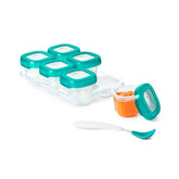 2 oz Baby Blocksâ„¢ Plastic Freezer Storage Containers