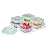 Baby Blocks Food Storage Containers (4 oz) - Opal