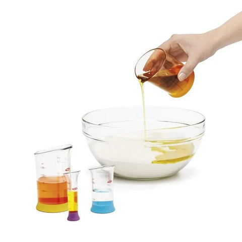 7 Piece Liquid Measuring Beaker Set