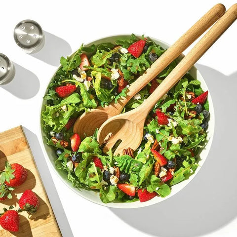 Beechwood Salad Servers – 2-Piece Set