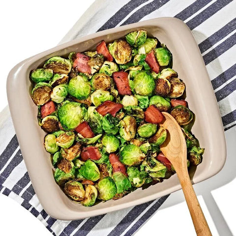 2 Qt Square Stoneware Baking Dish - Storm Blue