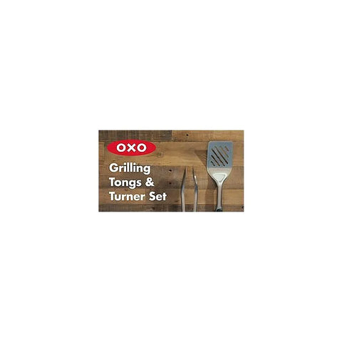 OXO Good Grips Grilling Turner and Tongs Set