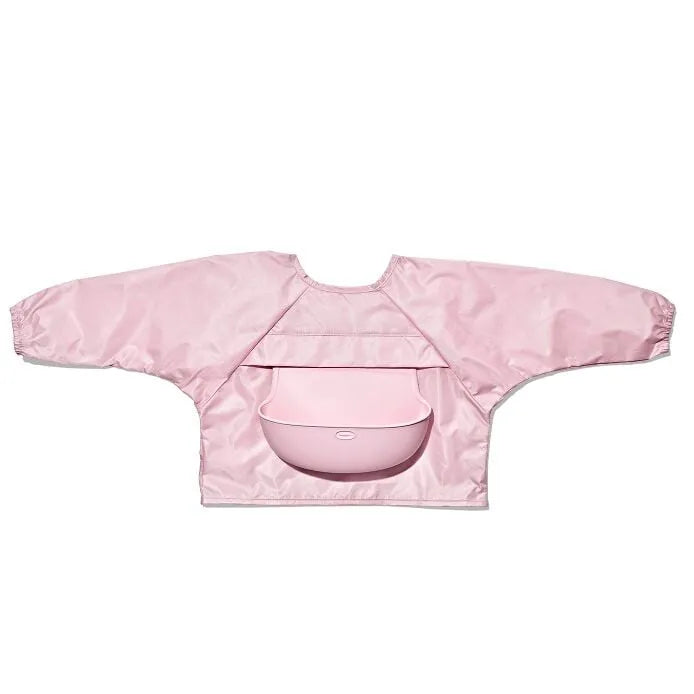 Sleeved Roll-Up Bib - Blossom