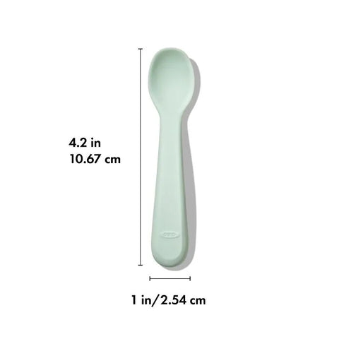 Silicone Spoon Set - 2 Pack - Opal & Blossom