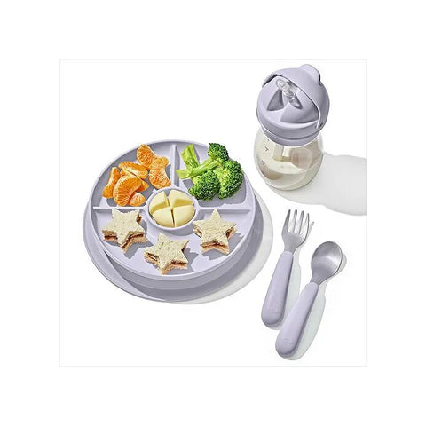 Stick & Stay Suction Divided Plate