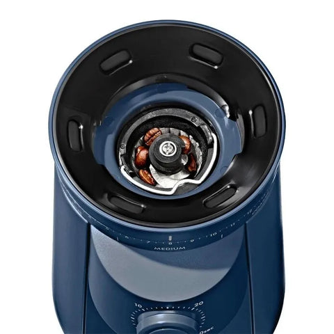 Conical Burr Coffee Grinder - Storm Blue