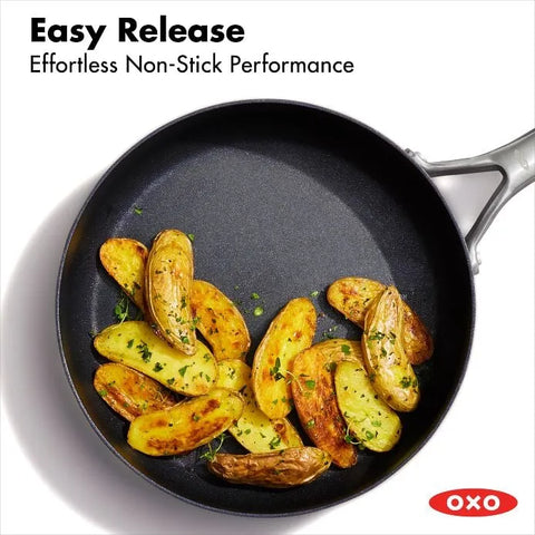 Ceramic Professional Non-Stick 3-Quart Sauté Pan with Lid