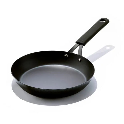 Carbon Steel Obsidian Series 10-Inch Frypan with Silicone Sleeve