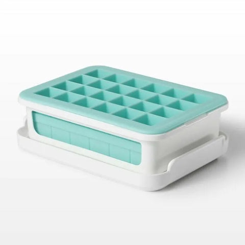 Covered Silicone Ice Cube Tray-Cocktail Cubes