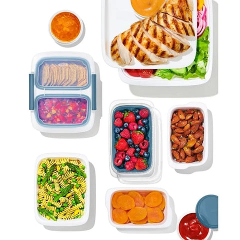 20-Piece Prep & Go Container Set