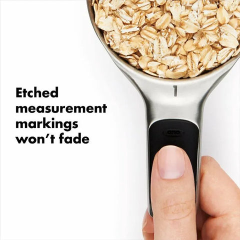 Stainless Steel Measuring Cups and Spoons Set