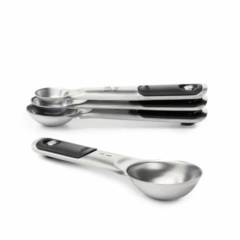 Stainless Steel Measuring Cups and Spoons Set