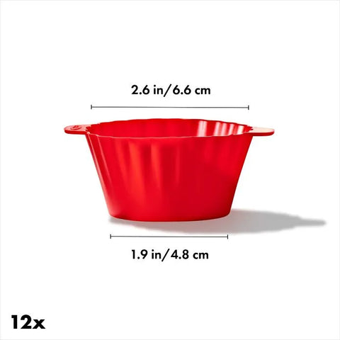 Silicone Baking Cups - Blister