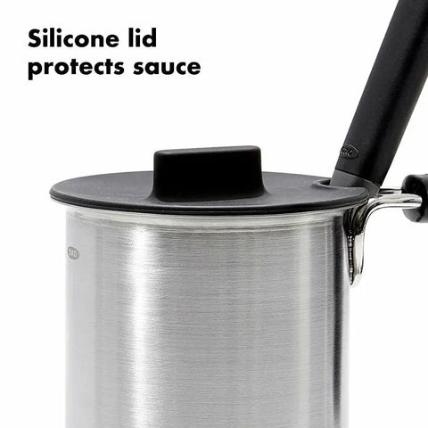 Grilling Basting Pot and Brush Set