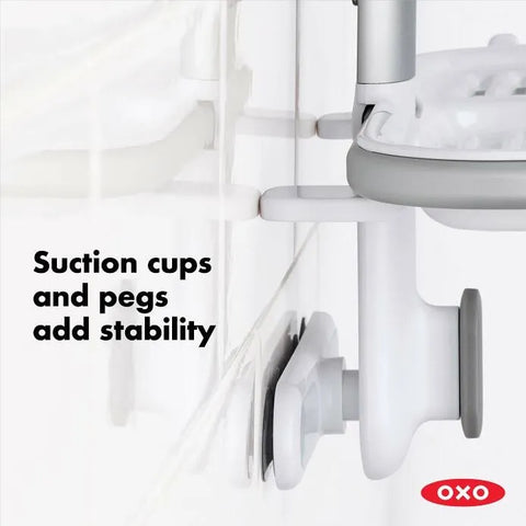 Aluminum 3-Tier Shower Caddy