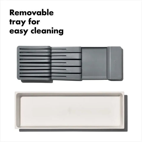 Compact Knife Drawer Organizer