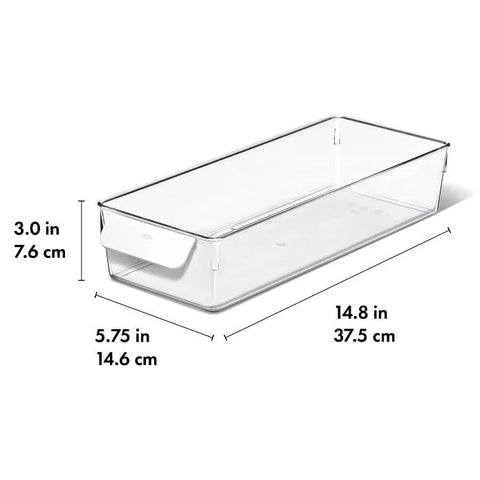 Refrigerator Storage Bin 5 In X 14 In