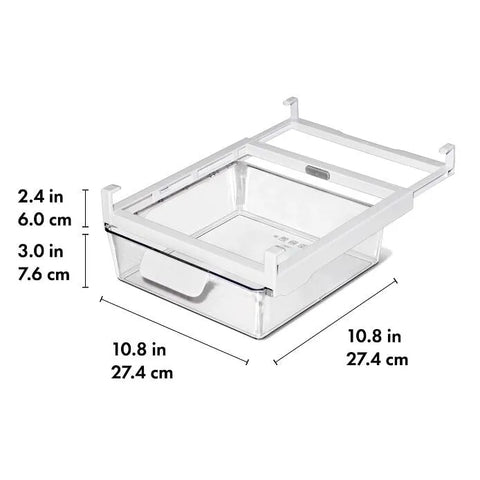Refrigerator Undershelf Drawer 10 In