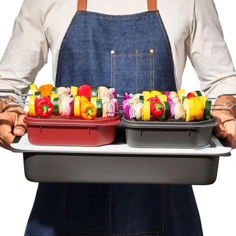 Outdoors Grilling Prep and Carry System