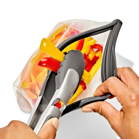 Outdoor Silicone Reusable Stand Up Bag Quart (32 oz)