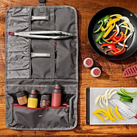 Outdoor Camp Kitchen Tool Roll