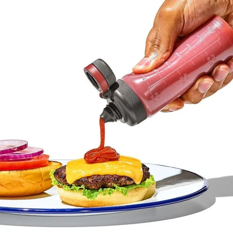 Outdoor 7-Piece Spice Shaker & Squeeze Bottle Set