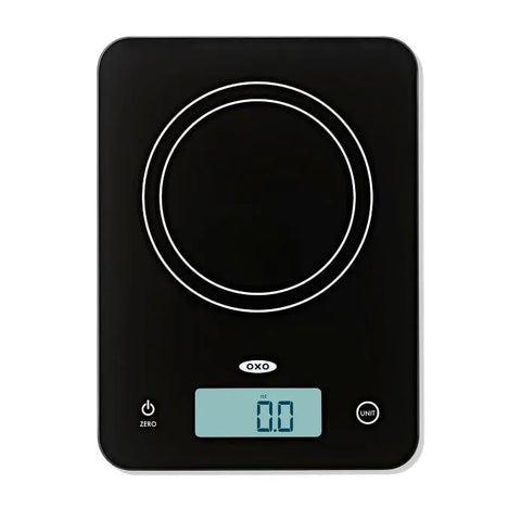 OXO Good Grips 22 lb Everyday Glass Food Scale