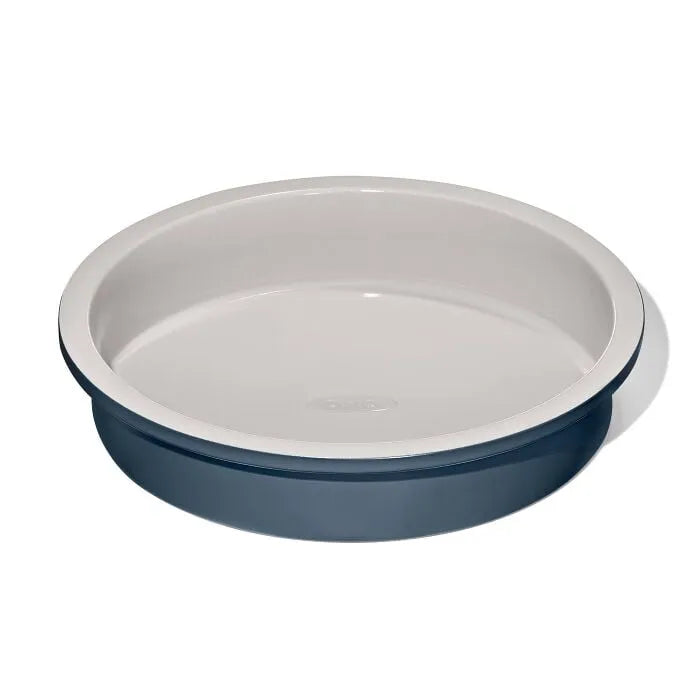 Non-Stick Pro Ceramic Coated Metal Bakeware 9” Round Cake Pan – Storm Blue