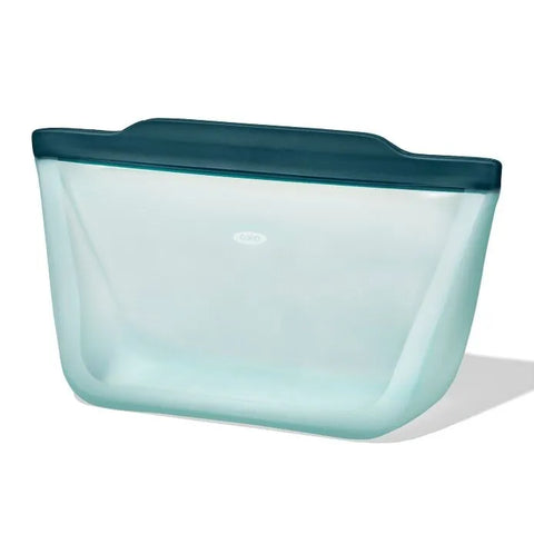 Silicone Reusable Bag - Stand-Up Half Gallon (64 oz) - Lagoon