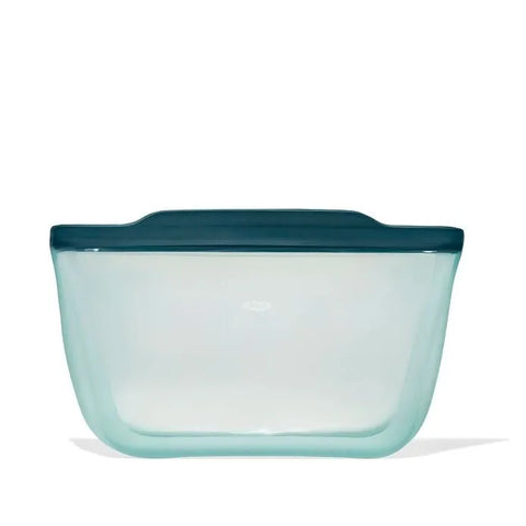 Silicone Reusable Bag - Stand-Up Half Gallon (64 oz) - Lagoon