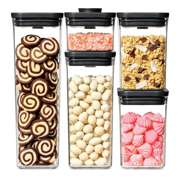 5-Piece POP Container Set - Matte Black