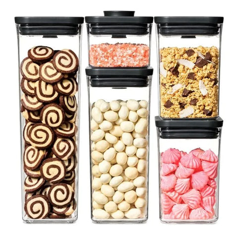 5-Piece POP Container Set - Matte Black