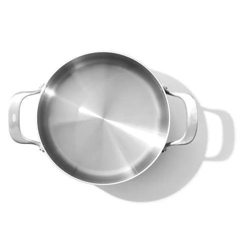 Stainless Steel Mira Series 5.2qt Casserole And Lid