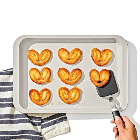 Non-Stick Pro Ceramic Coated Metal Bakeware Quarter Sheet Pan - Storm Blue