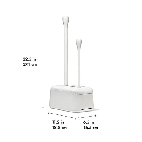 Toilet Brush & Plunger Set