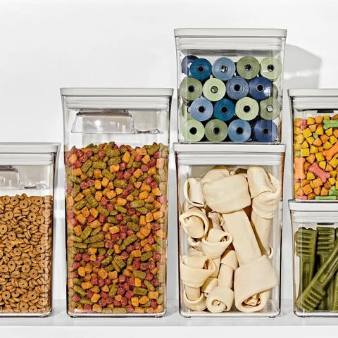POP Container with Scoop — Big Square Tall — 6 Qt/5.7 L