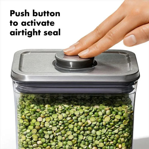 Steel POP Container - Small Square Short (1.1 Qt)