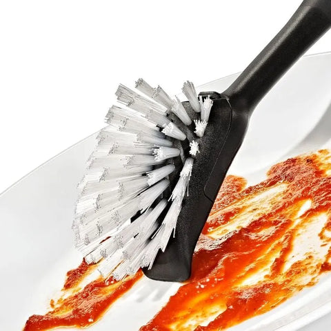 Steel Dish Brush with Replaceable Head