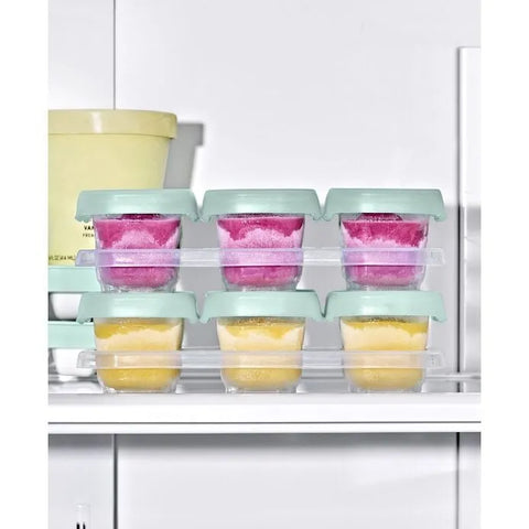 Baby Blocks Food Storage Containers (2 oz) - Opal
