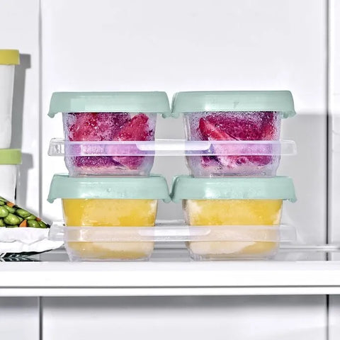 Baby Blocks Food Storage Containers (4 oz) - Opal